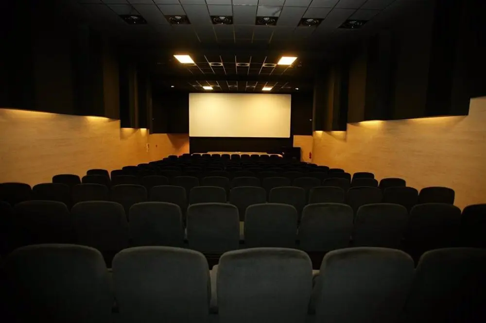 Imagen de archivo de una sala de cine.