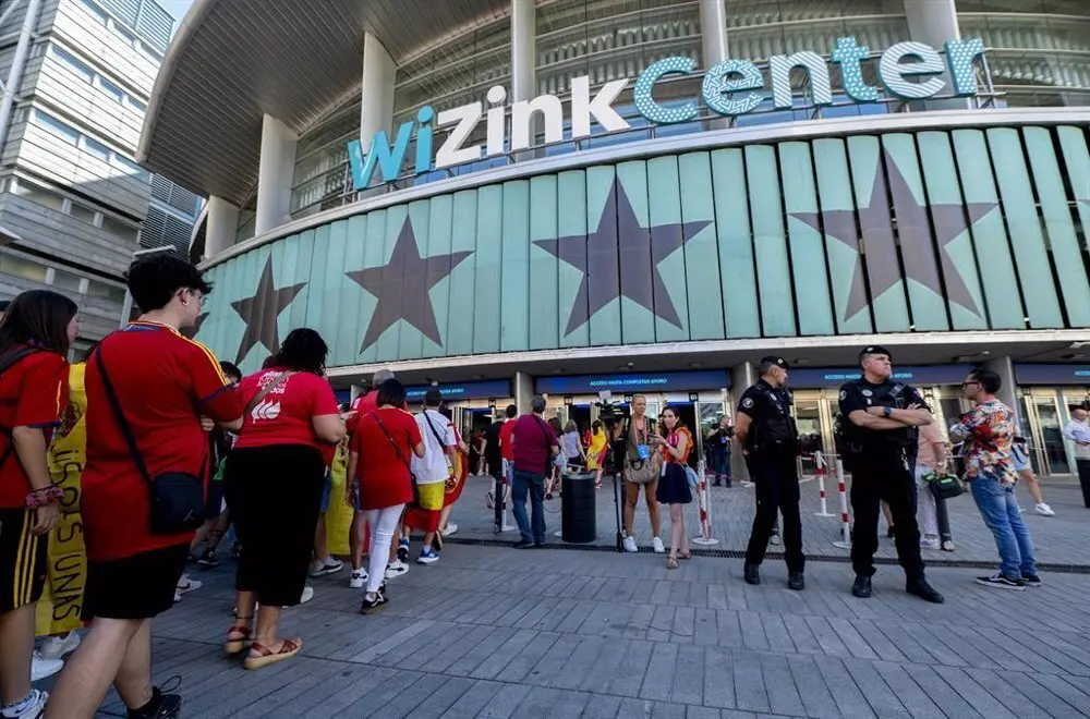 Fachada Wizink Center. Ahora Movistar Arena.