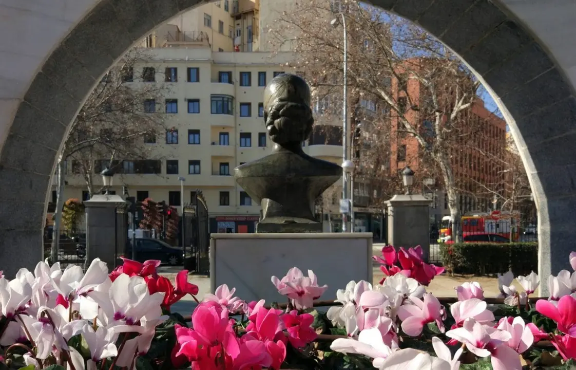 imagen del parque de Eva Duarte en archivo. 