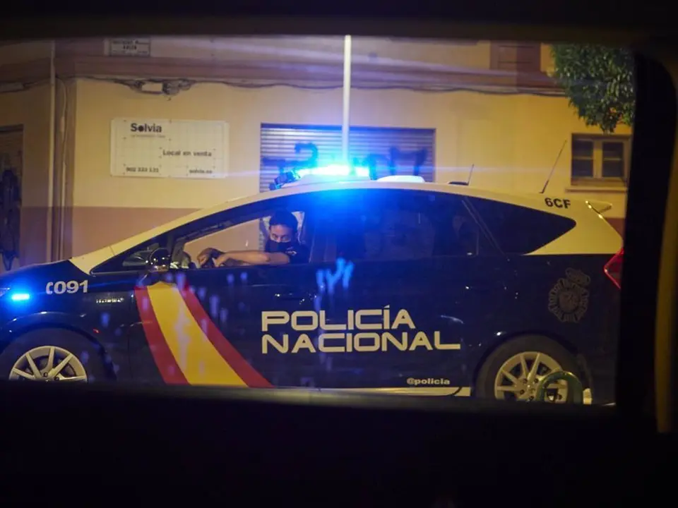 Coche de Polic&iacute;a Nacional