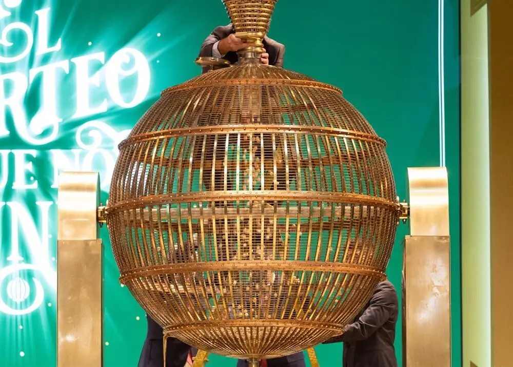 Bombo del Sorteo de Navidad