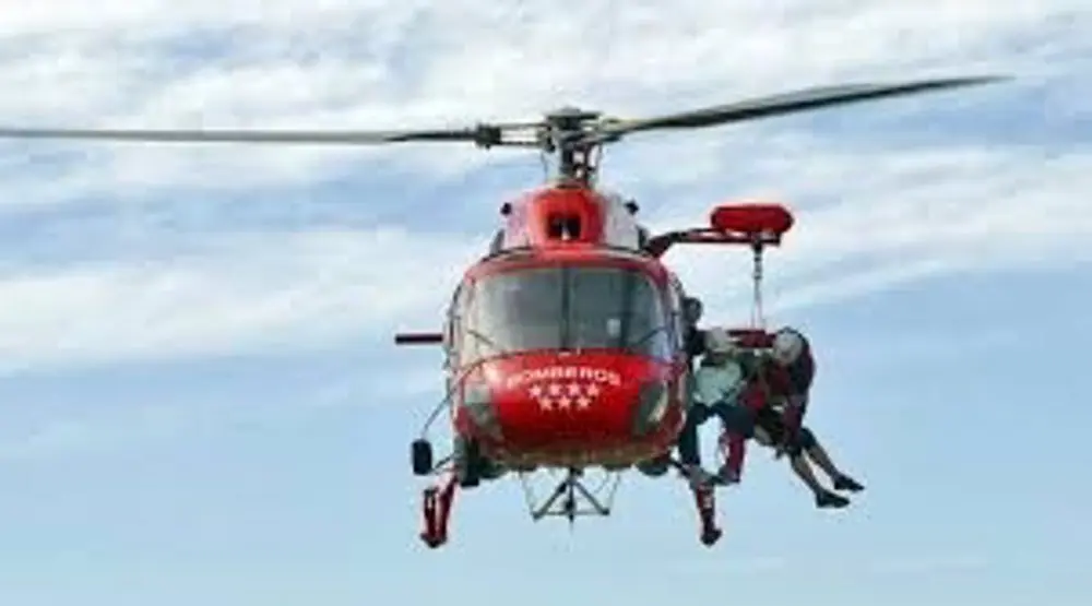 Helic&oacute;ptero de rescate del GERA
