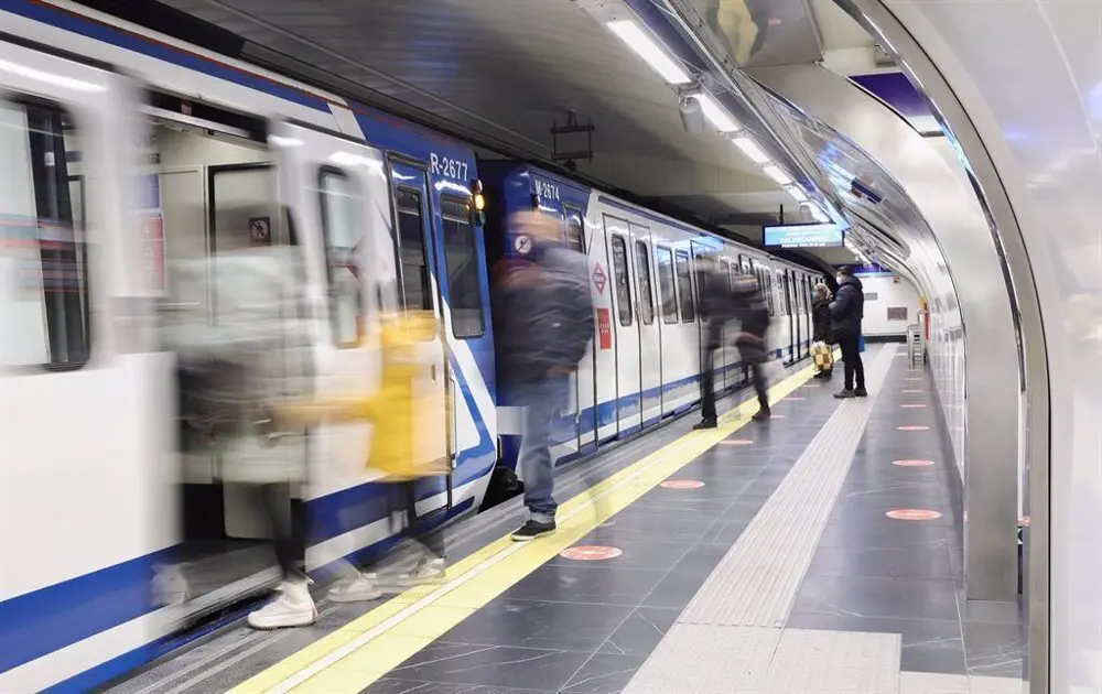 Tren del Metro de Madrid