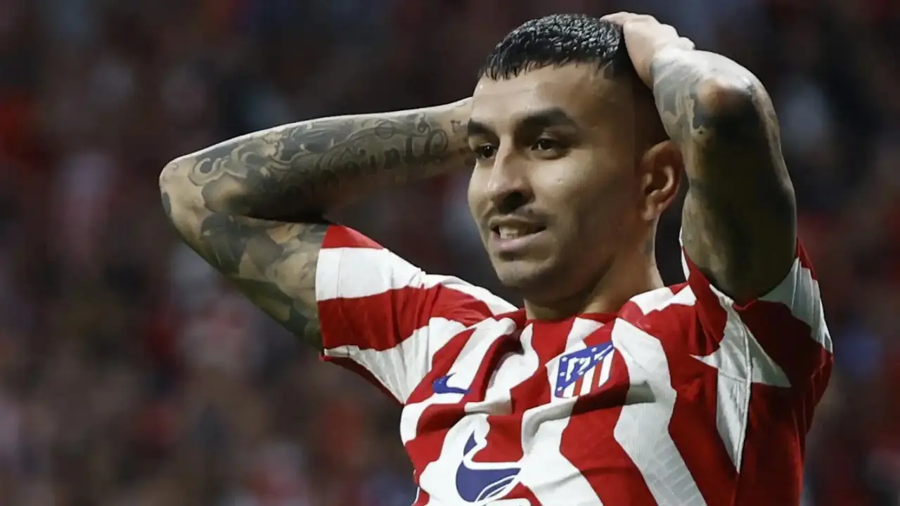 &Aacute;ngel Correa, jugador del Atl&eacute;tico de Madrid