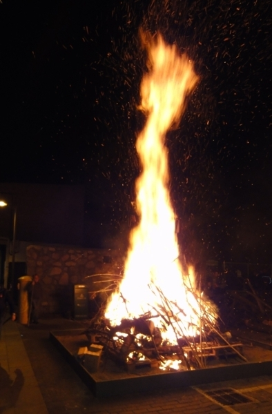 Villalba Iluminaria de San Sebasti&aacute;n