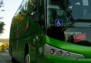 Autob&uacute;s verde de la Comunidad de Madrid