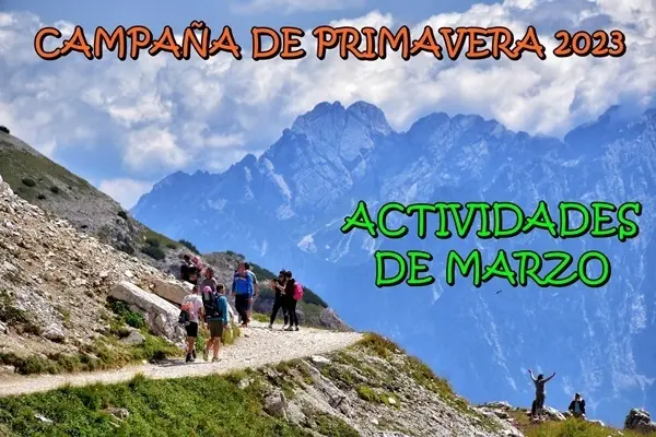 Cartel de la campa&ntilde;a de actividades primaverales en M&oacute;stoles