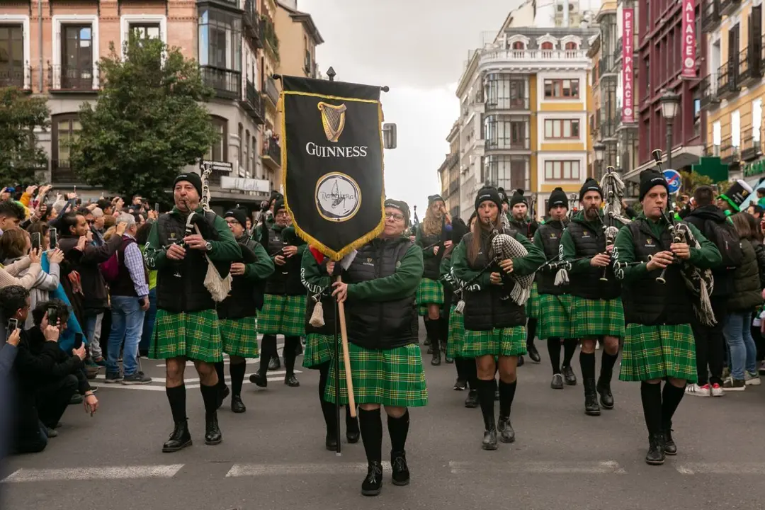 Desfile de San Patricio en Madrid