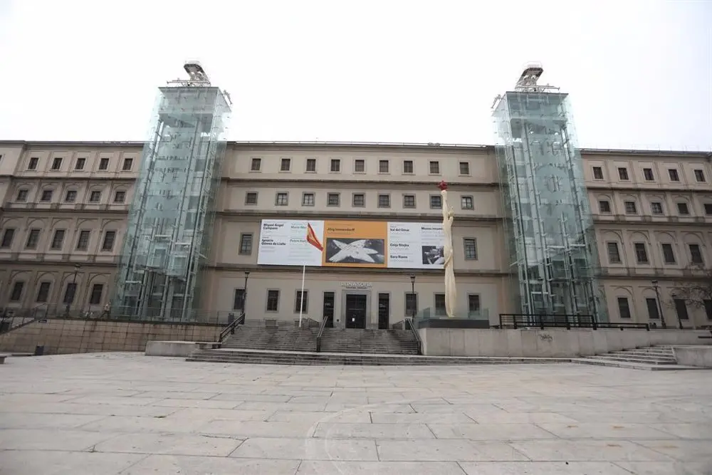Fachada del Museo Reina Sof&iacute;a de Madrid