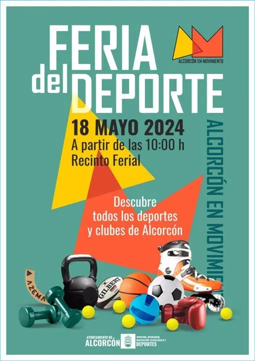Cartel de la Feria del Deporte de Alcorc&oacute;n