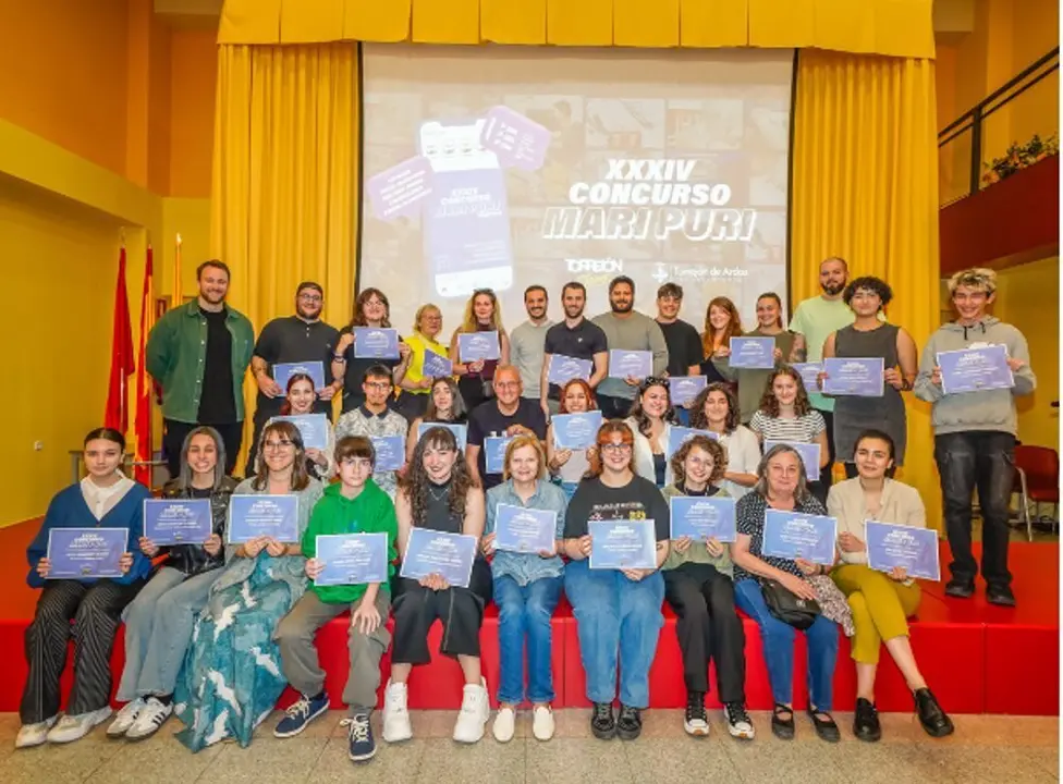 Premiados en el XXXIV Concurso Mari Puri Express en Torrej&oacute;n