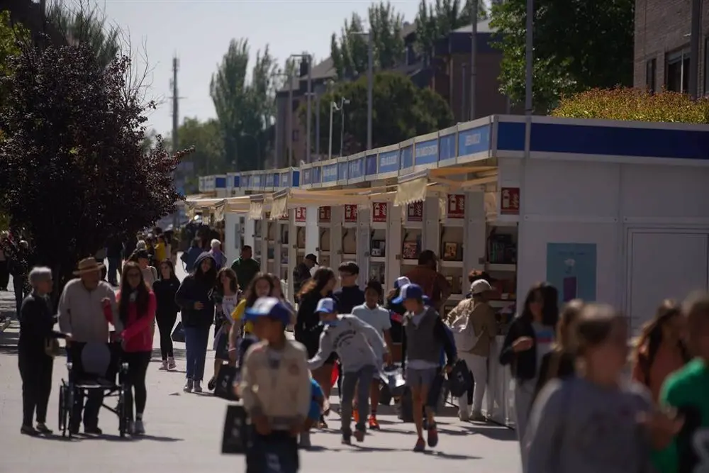 Casetas de la Feria del Libro de Las Rozas
