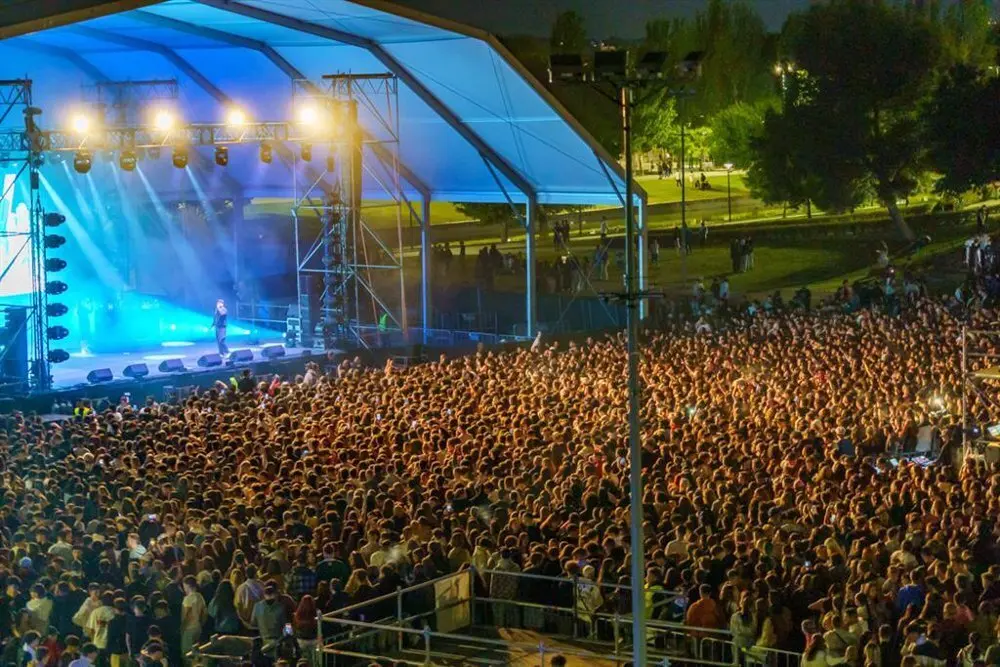 Escenario del Urban Festival en Torrej&oacute;n de Ardoz