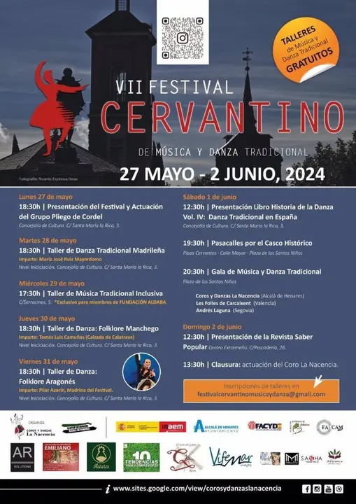 Cartel del Festival Cervantino de Alcal&aacute;