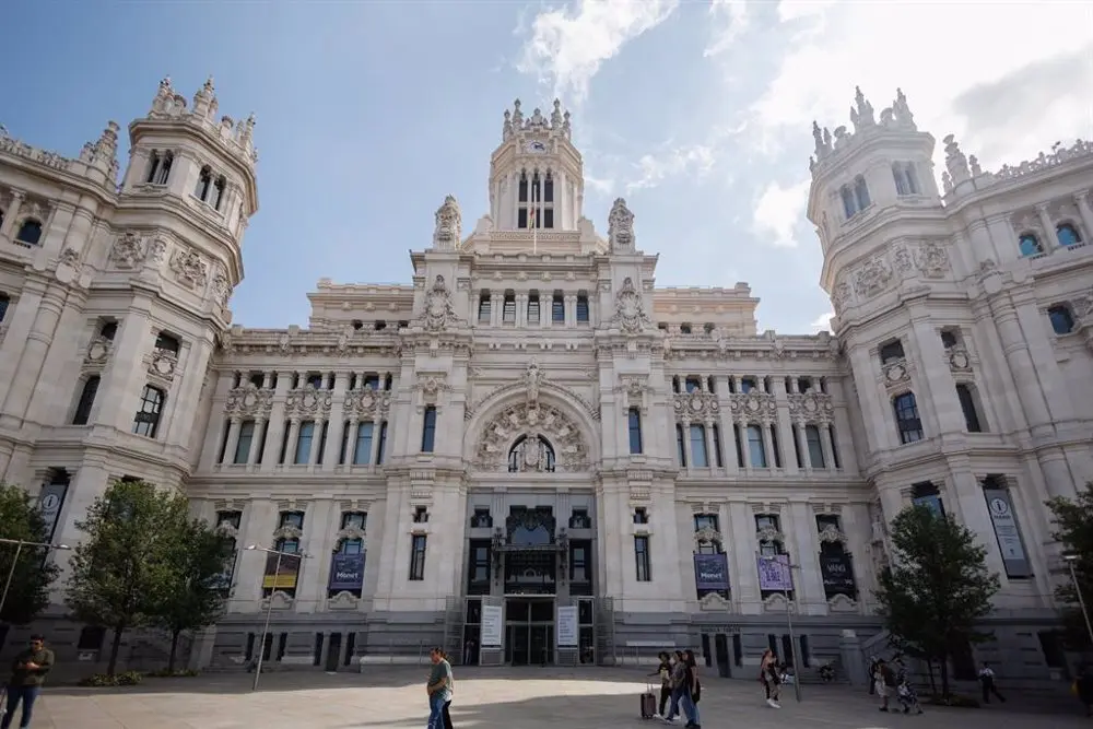 Ayuntamiento de Madrid fachada.