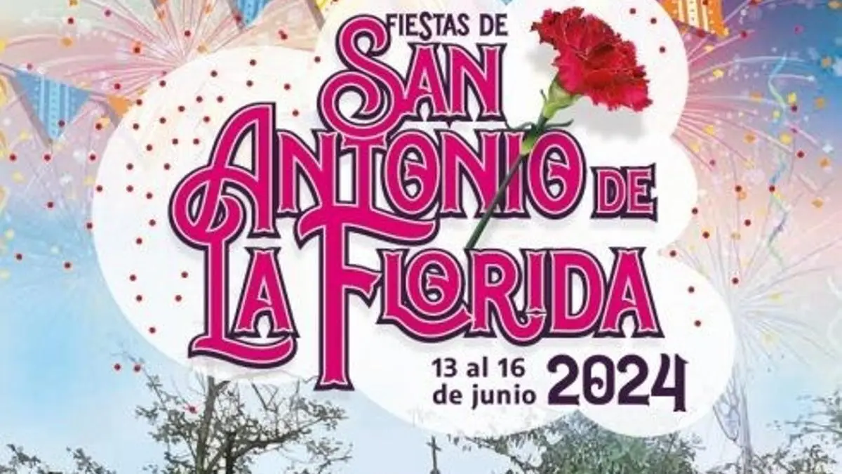 Cartel de las Fiestas de San Antonio de la Florida 2024
