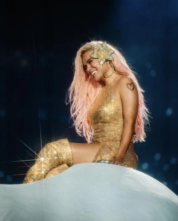 Karol G en Ma&ntilde;ana Ser&aacute; Bonito World Tour