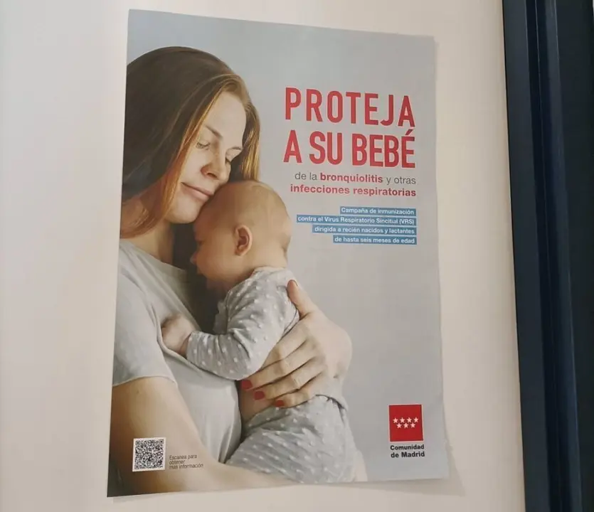 Carte 'Proteja a su beb&eacute;' de la campa&ntilde;a contra el VRS
