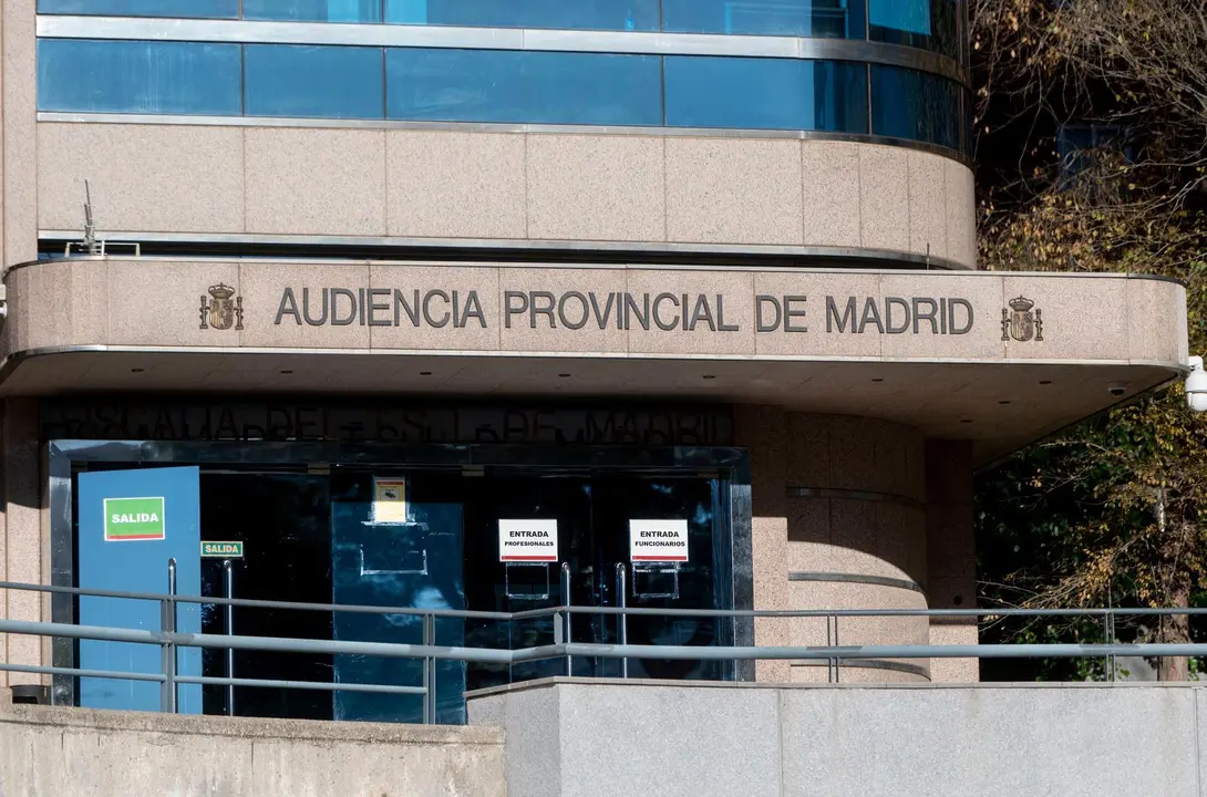 Fachada de la audiencia provincial de Madrid donde se celebrar&aacute; el juicio el d&iacute;a jueves