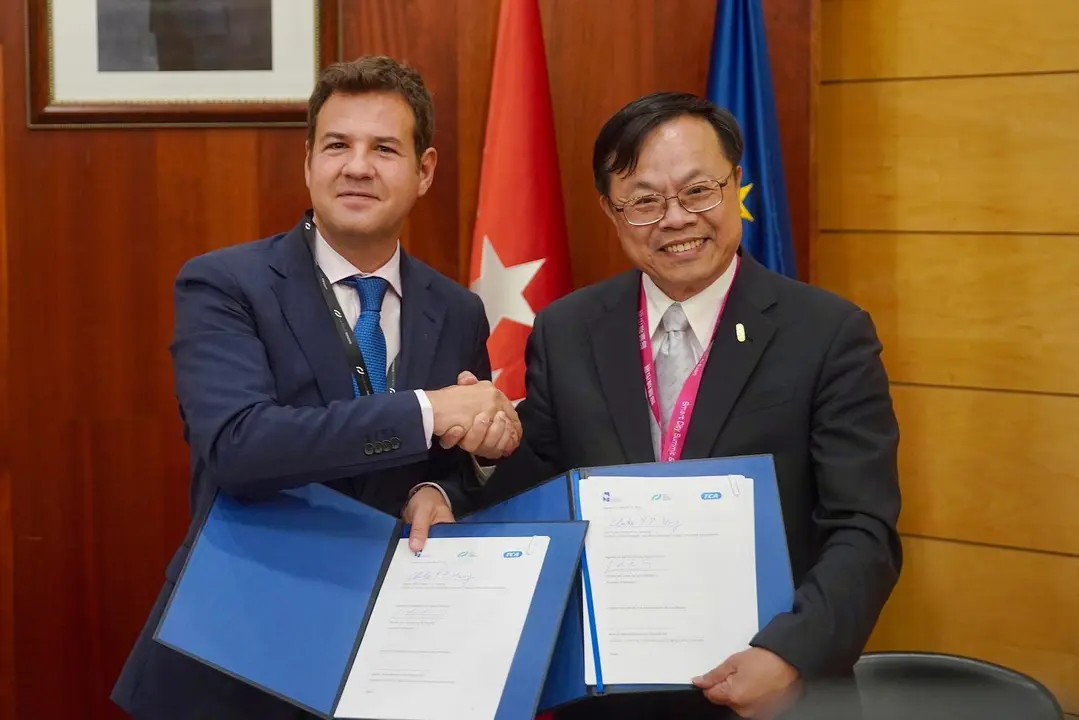 Las Rozas firma un acuerdo con Taiw&aacute;n.