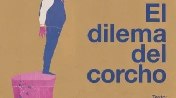 Cartel de la obra 'El dilema del corcho'.