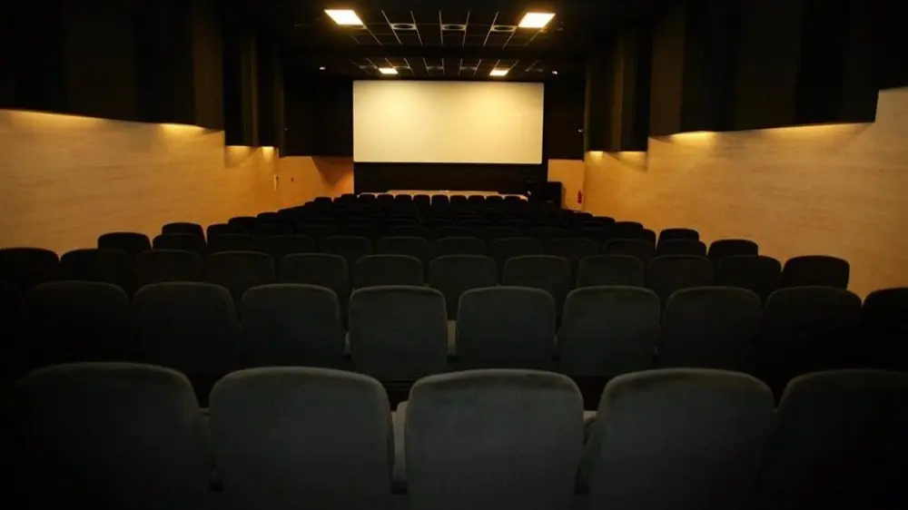 Imagen de archivo de una sala de cine.