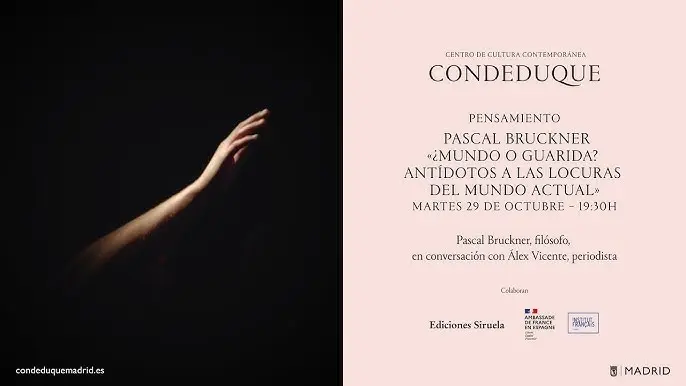 Cartel de 'Pensamiento y Debate' del Centro de Cultura Contempor&aacute;nea Condeduque.
