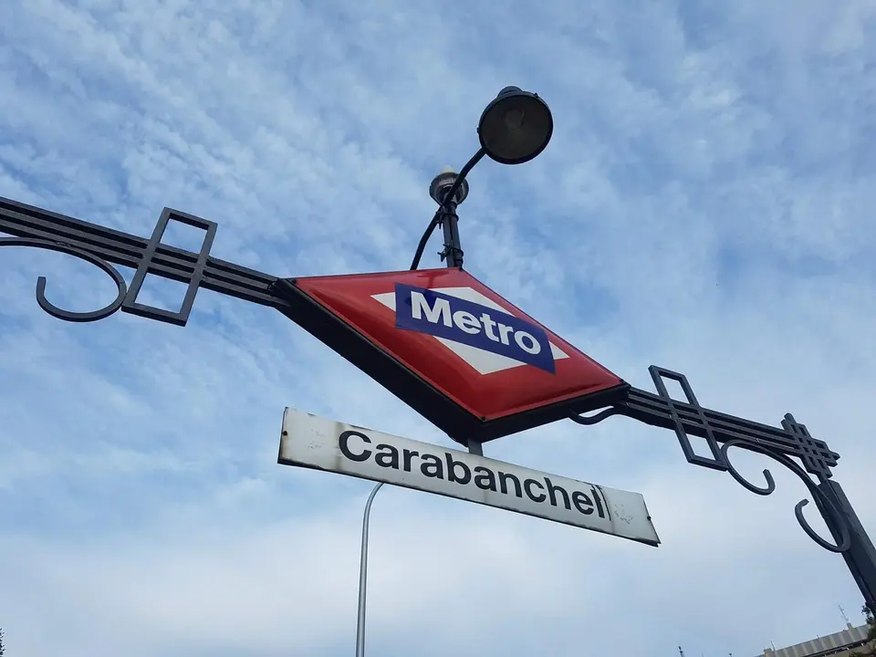 Parada de Metro de Carabanchel. Imagen de archivo.