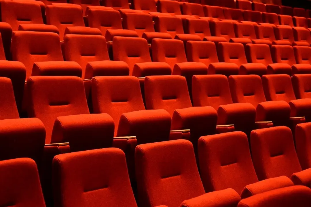 Imagen de archivo de butacas del cine.