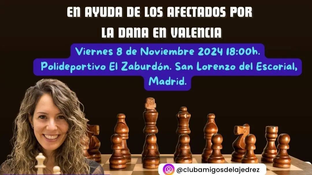 Torneo Ajedrez BEN&Eacute;FICO para afectados dana