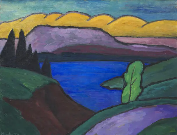 Gabriele M&uuml;nter
La gran pintora expresionista.