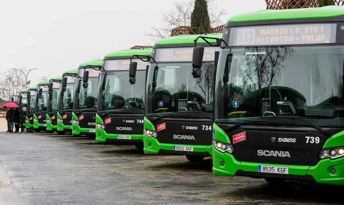 Autobuses h&iacute;bridos en l&iacute;neas interurbanos.