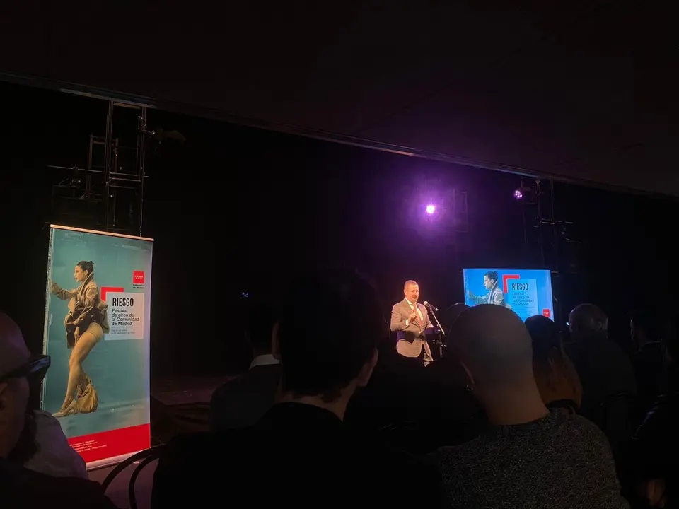 Presentaci&oacute;n de Riesgo, el nuevo festival de circo de la Comunidad de Madrid.
