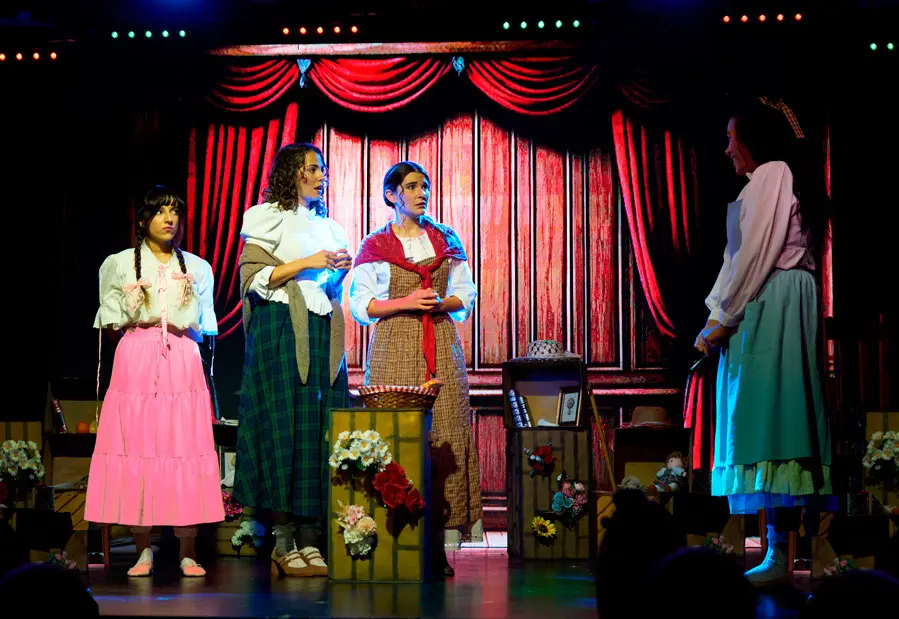 El elenco en una escena de la nueva adaptaci&oacute;n de 'Mujercitas'.