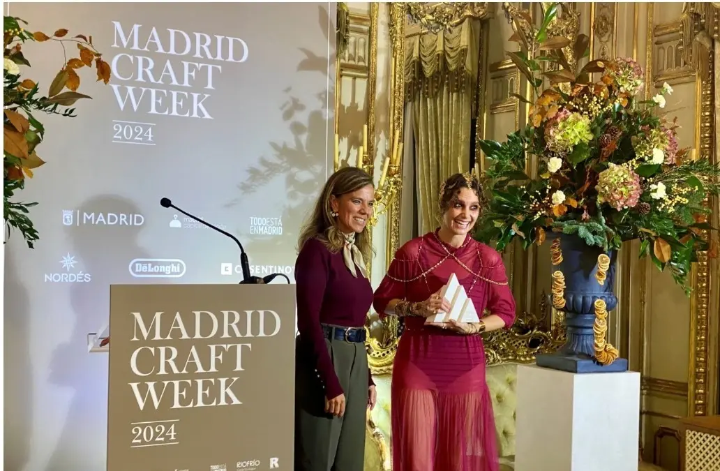 Entrega de premios en la Madrid Craft Week. Imagen cedida por el Ayuntamiento de Madrid.