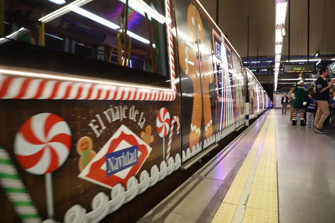 Convoy metro Navidad.
