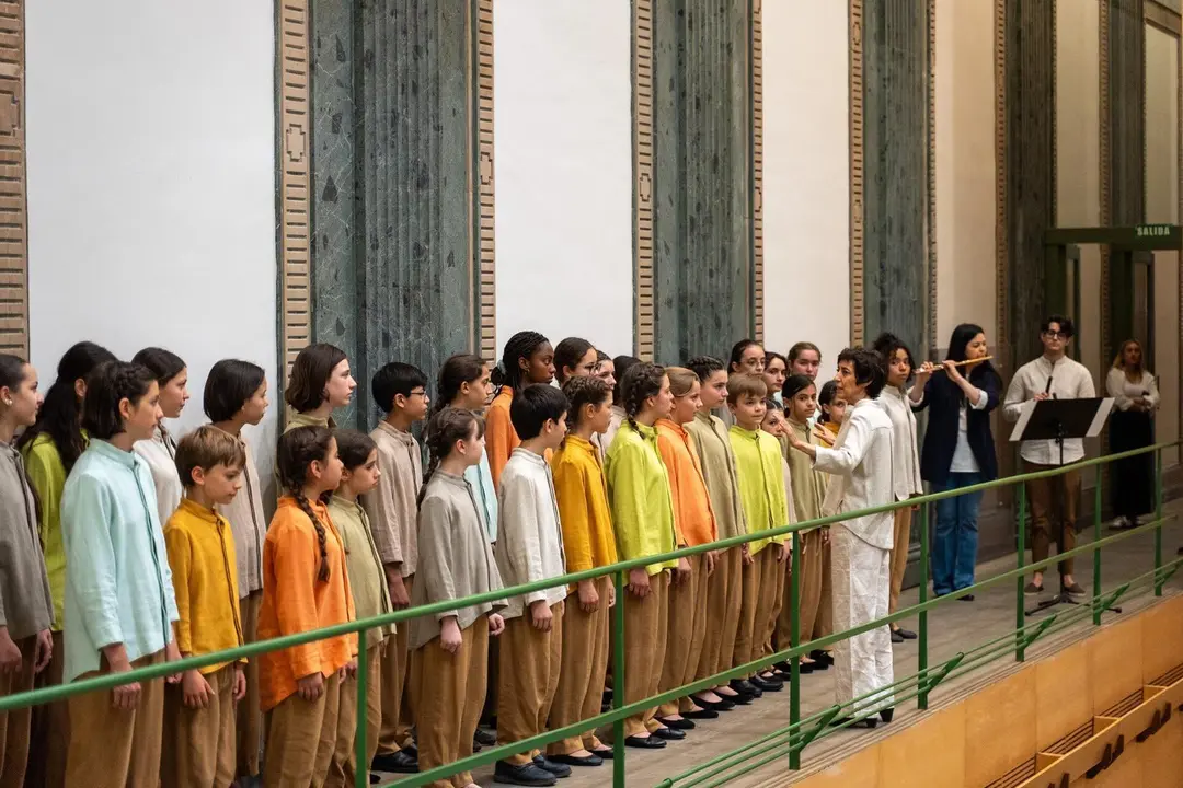 Peque&ntilde;os Cantores de la ORCAM.