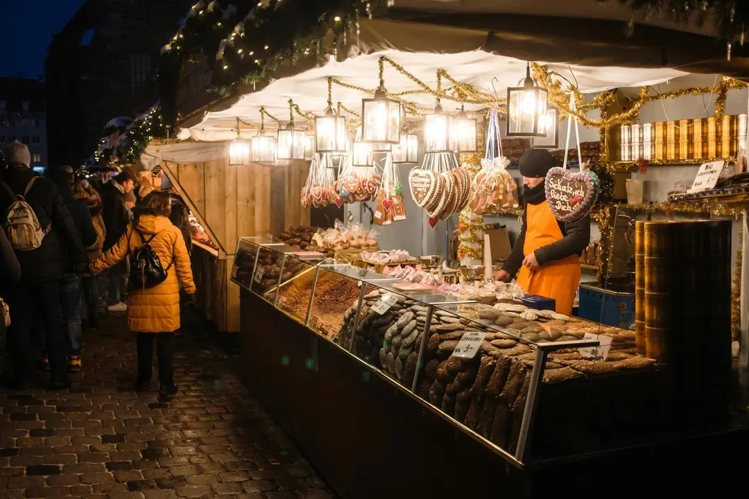 Mercado navide&ntilde;o.