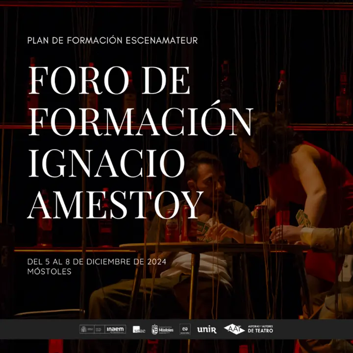 Foro cartel Ignacio Amestoy en M&oacute;stoles.