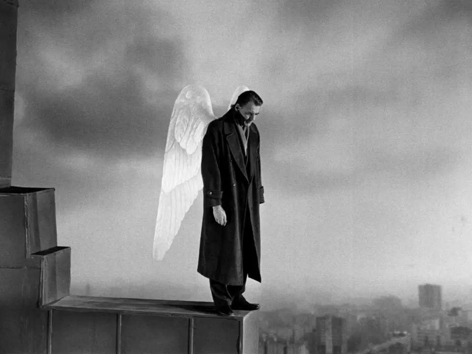 Fotograma de 'El cielo sobre Berl&iacute;n', parte del programa de la Cineteca de Madrid.