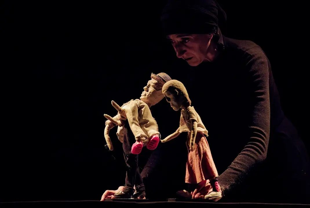 Ana Luz de Andr&eacute;s en una escena de Natalia. | Foto: Victorino Garc&iacute;a Calder&oacute;n