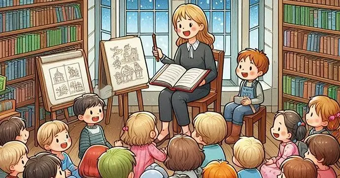 Cuentacuentos infantil.