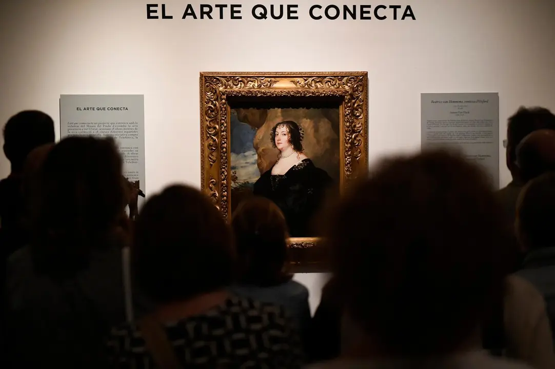Imagen de archivo. Visitantes en el Museo de Lleida.