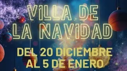 Villa de la navidad en Pinto.