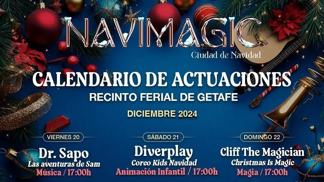Feria de Navidad &lsquo;Navimagic&rsquo; de Getafe.