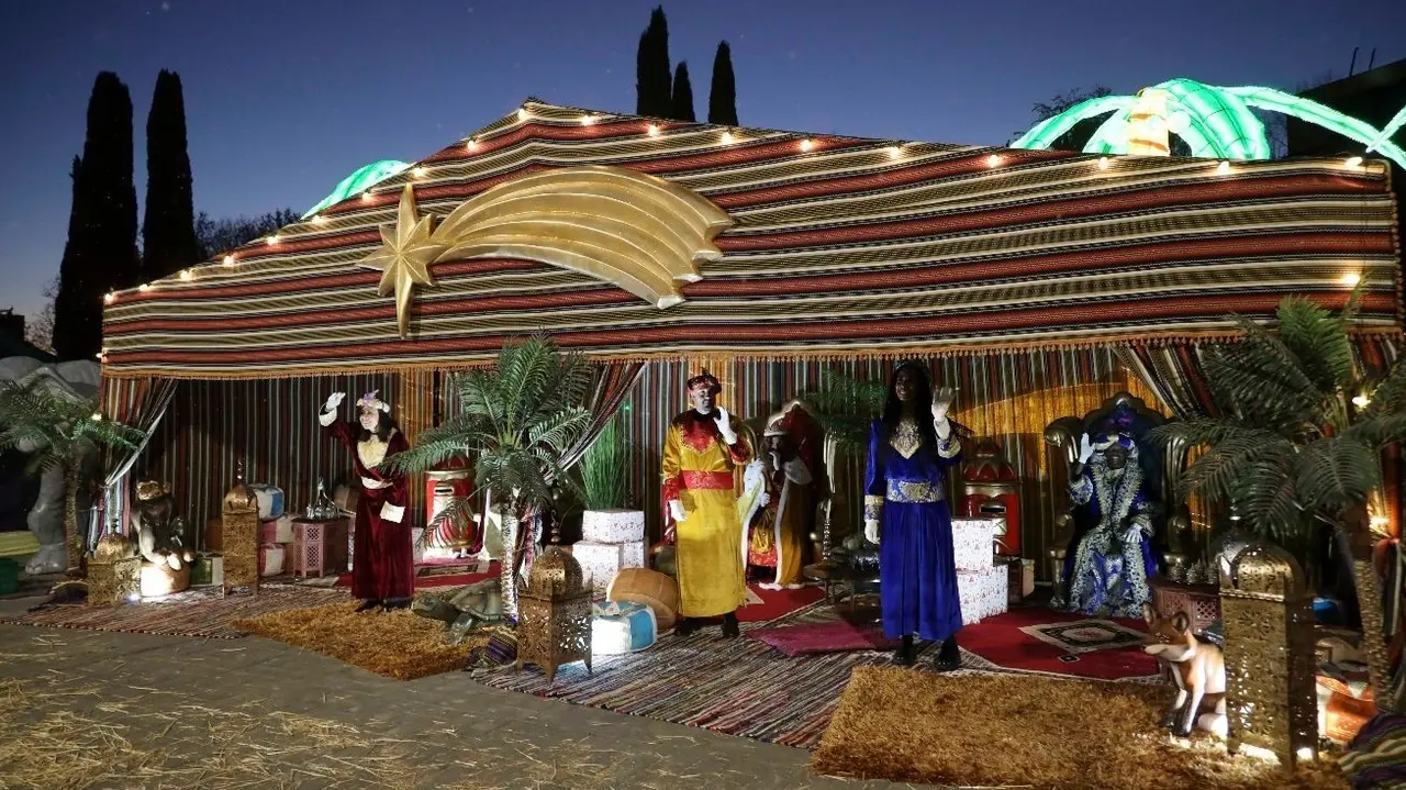 Campamento Real de M&oacute;stoles.