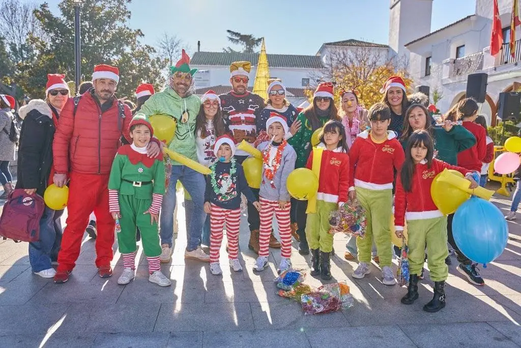 Vecinos de Villanueva de la Ca&ntilde;ada en las Preuvas.