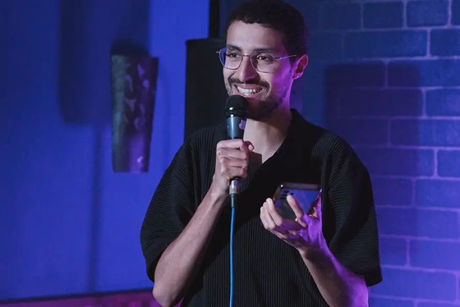 Yunez Chaib en directo.