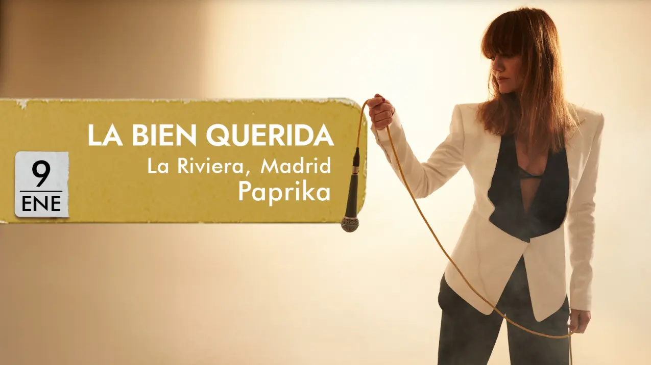 Cartel promocional de La Bien Querida en el InverFest.