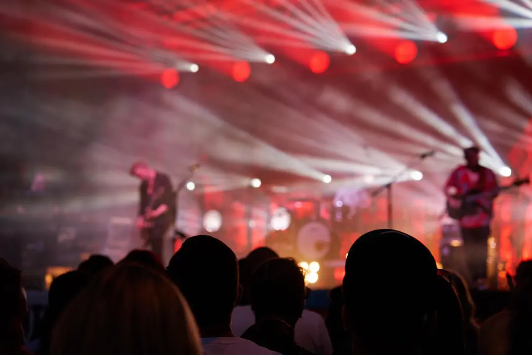 Imagen de archivo de un concierto.